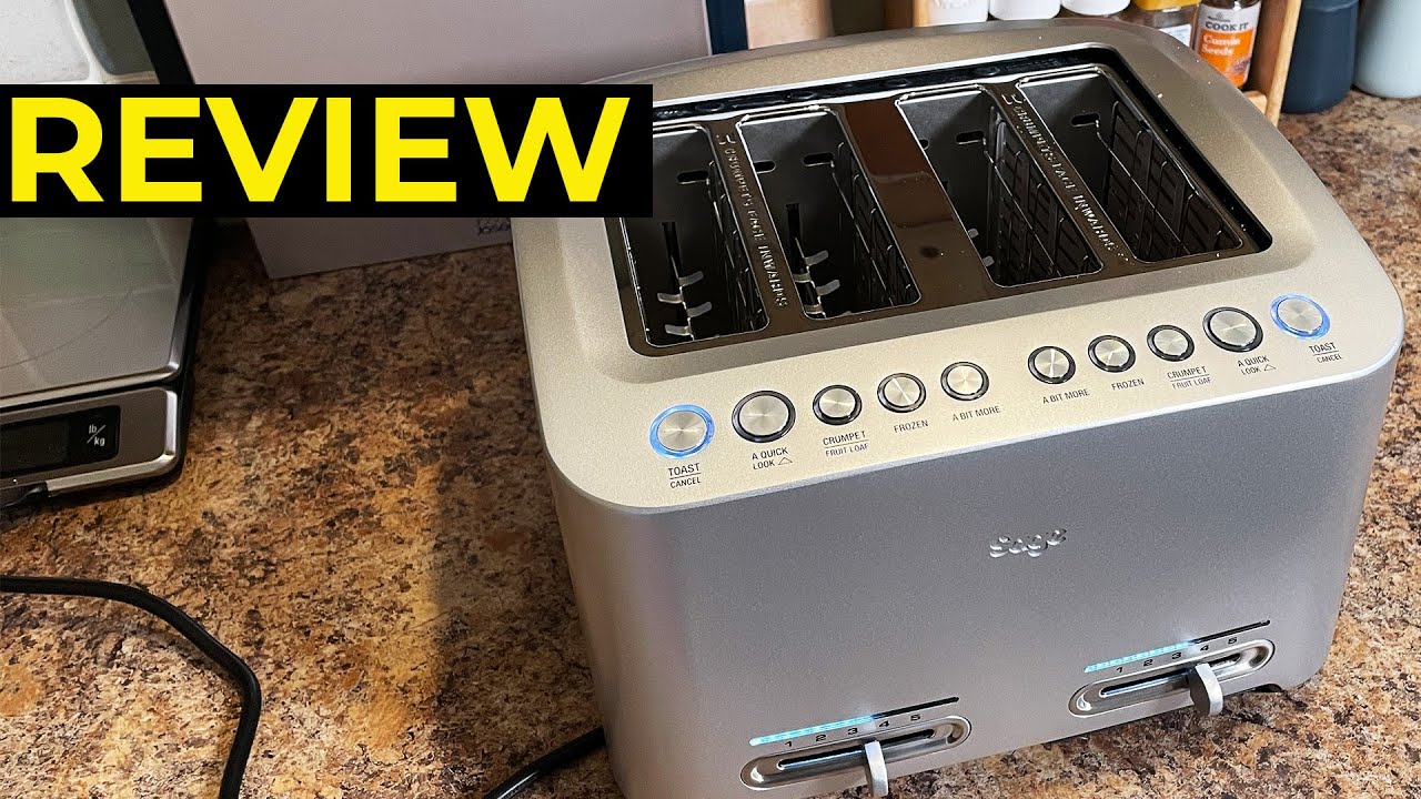 Breville BTA840XL 4-Slice Smart Toaster Review!