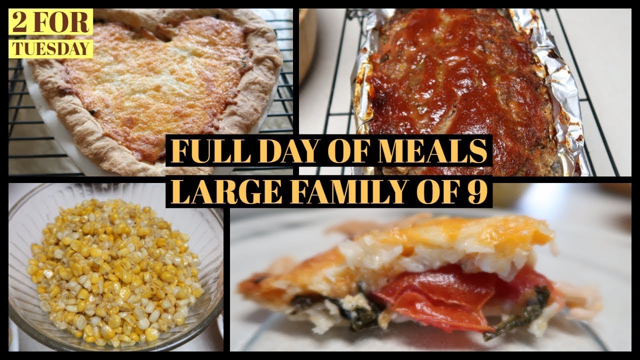 FULL DAY OF BUDGET MEALS | COOKING FROM SCRATCH | 2 FOR TUESDAY