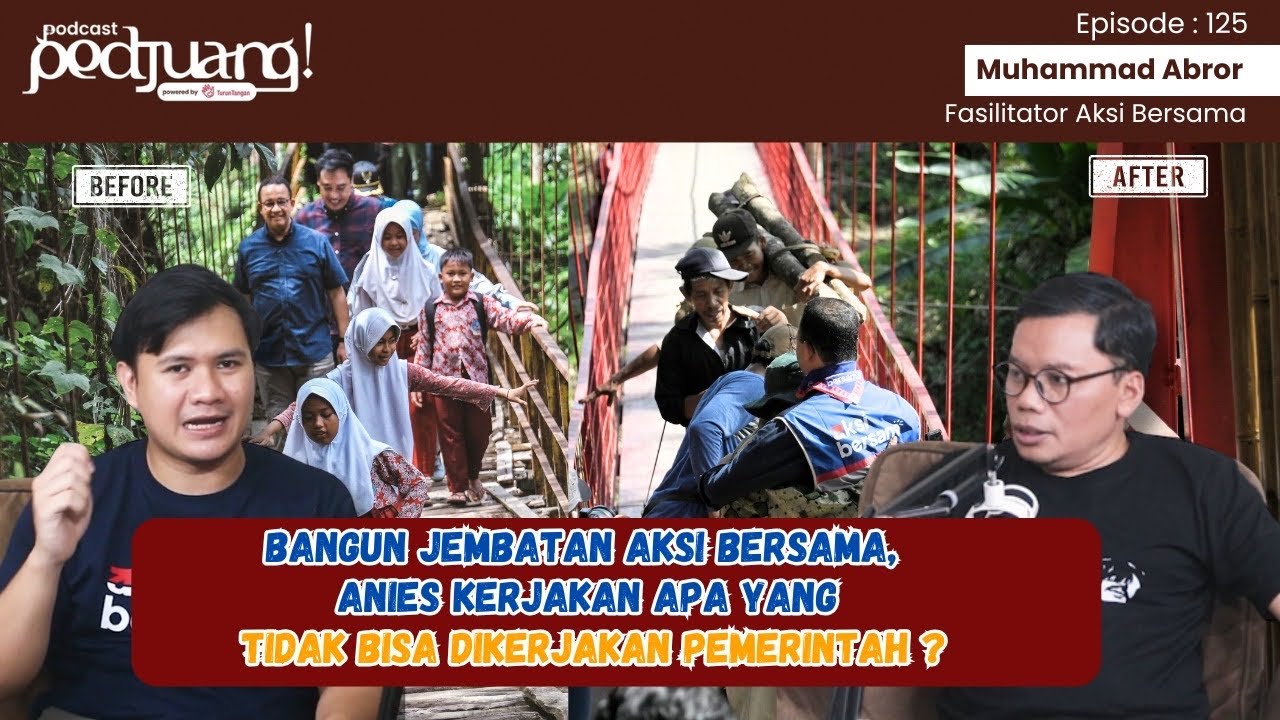 Bangun Jembatan Aksi Bersama, Anies Kerjakan Apa Yang Tidak Bisa DiKerjakan Pemerintah?