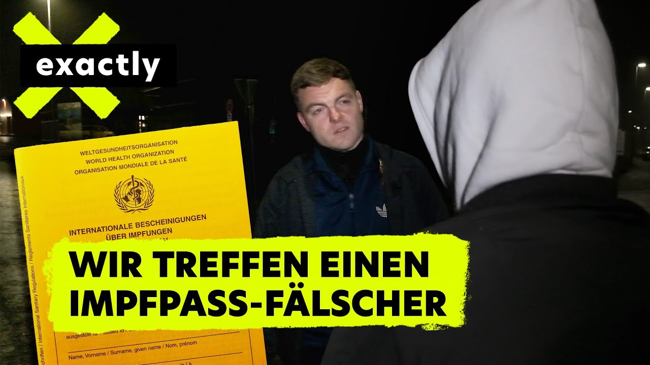 Gef&auml;lschten Impfpass kaufen &ndash; Der Onlinehandel brummt | Doku | exactly