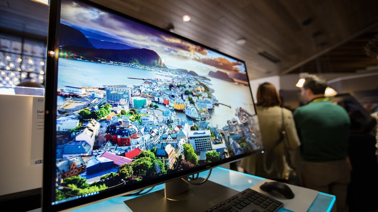 Quick Look at Dell's 8K Desktop Monitor