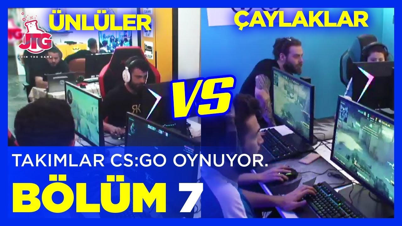 Çaylaklar  vs Ünlüler Efsane CS:GO Kapışması - House Of Gamers 3. Sezon 7. Bölüm