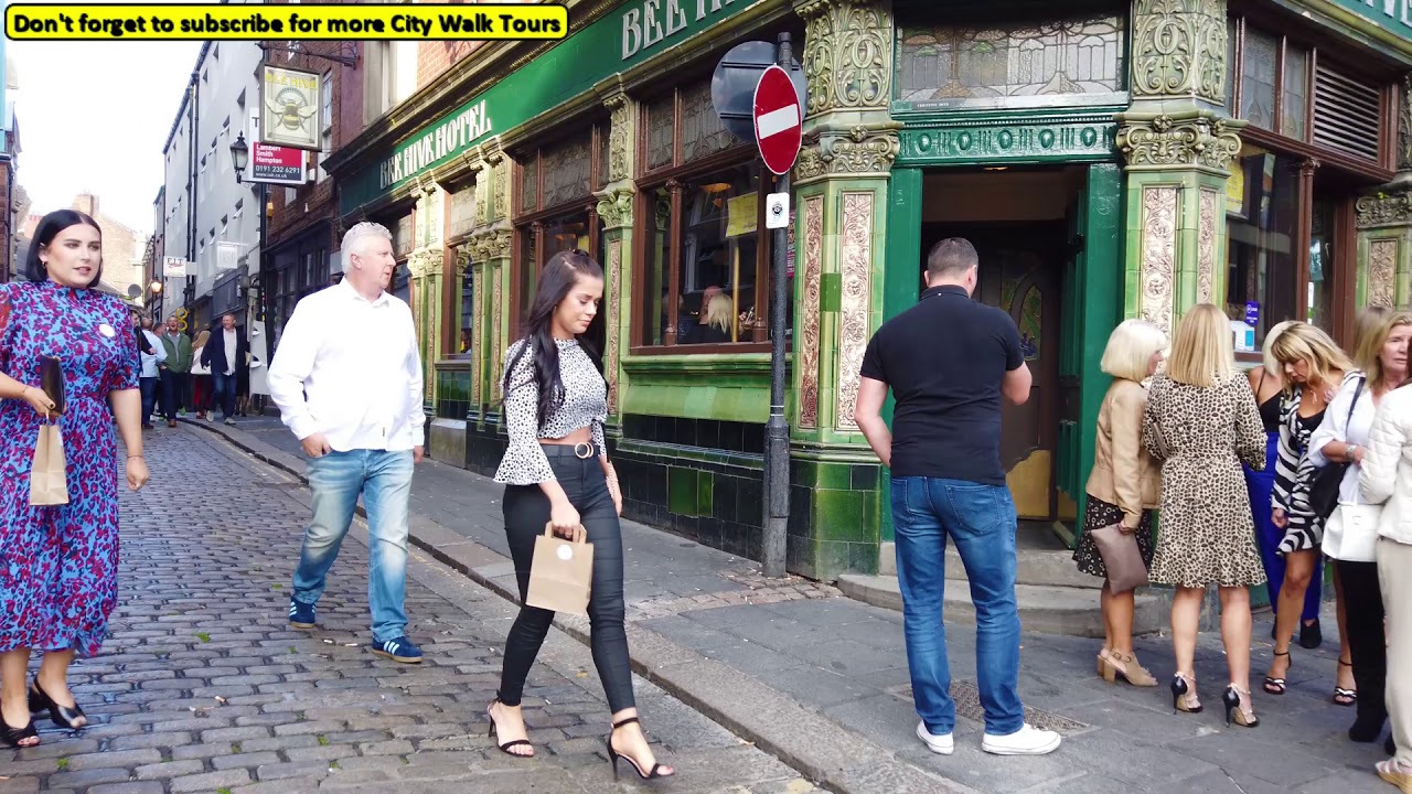 Bigg Market & High Bridge Autumn Walk With City Sounds - Newcastle Upon Tyne October 2019