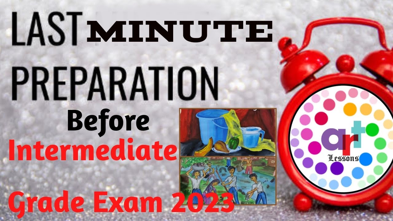Intermediate Drawing Grade Exam 2023 (Last minute practice before exam)/Still Life & Memory Drawing