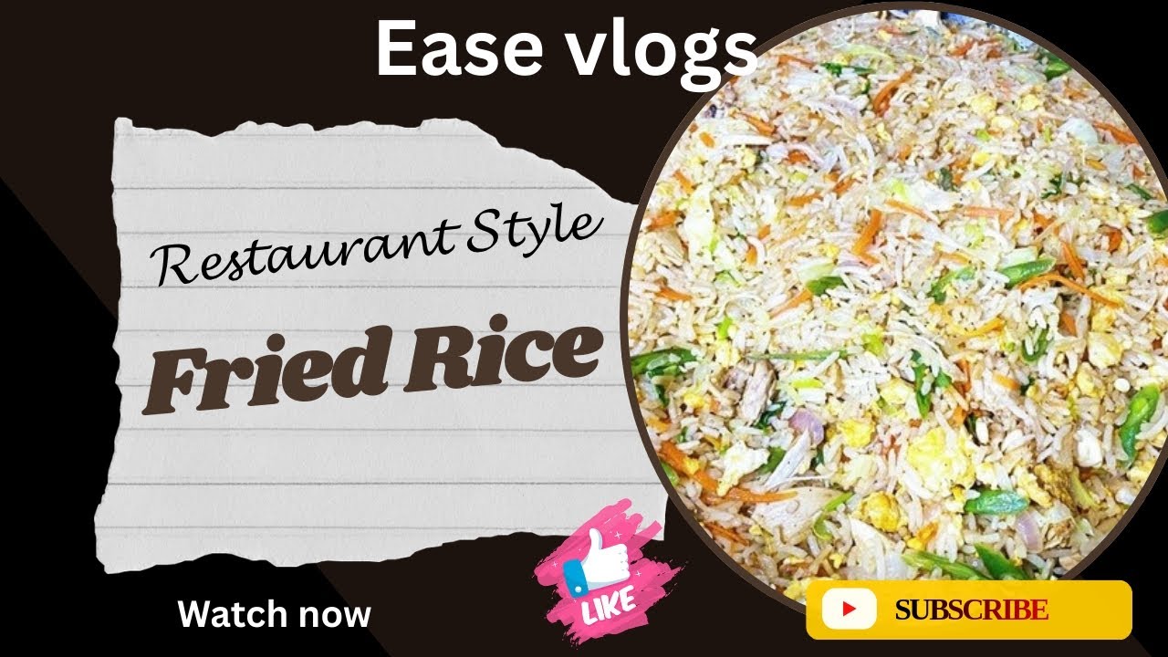 Restaurant Style Fried Rice🥗🍚#video #youtubevideo 