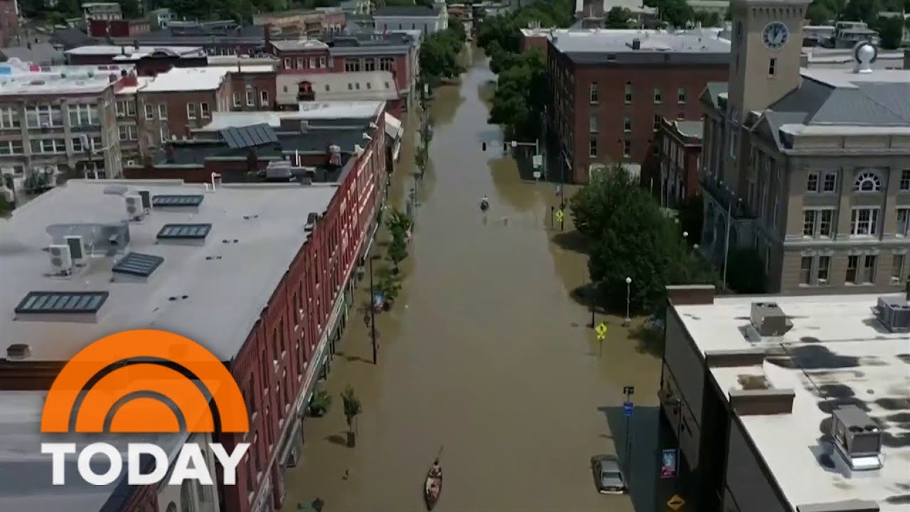 Heat wave, historic flooding impact millions across US
