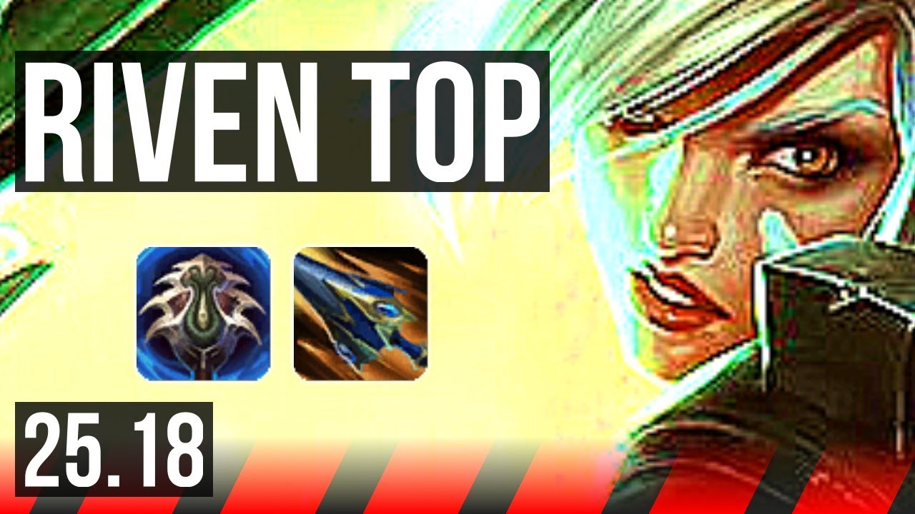 RIVEN vs GAREN (TOP) | 6/1/0 | KR Master | 25.18