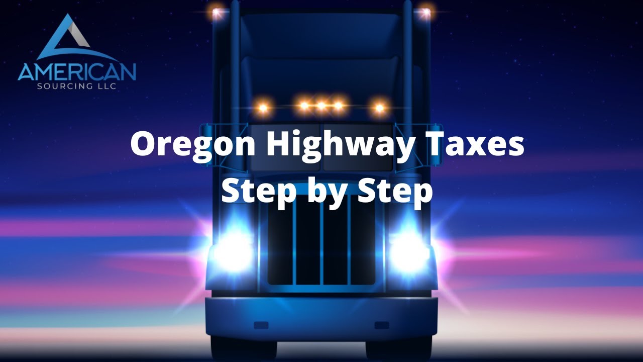 How to pay Oregon Highway Taxes 2022 Step by Step