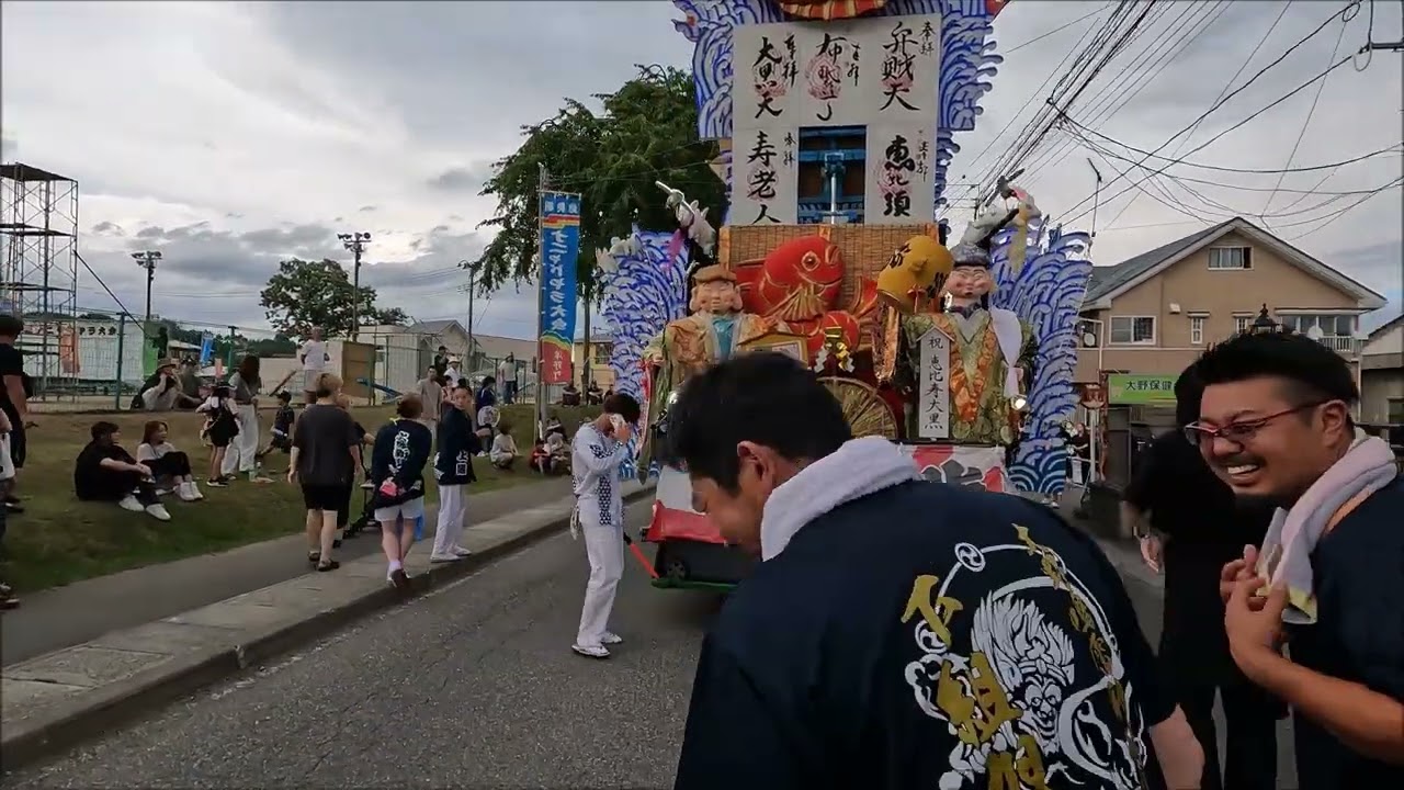 鳴雷神社例大祭2025 ～御渡行列の様子～