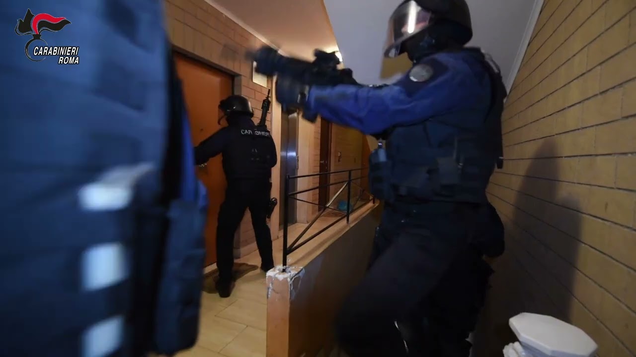 Maxi operazione antidroga a Monterotondo: blitz all&rsquo;alba coordinato dall&rsquo;Antimafia