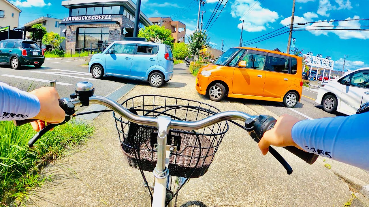 【4K】Bike Ride Through Japanese Suburb Streets 🚴 Japan Cycling Tour (Nisshin)