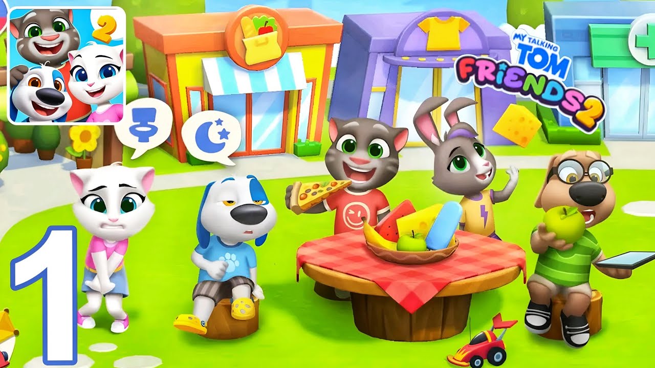 My Talking Tom Friends 2 Gameplay Walkthrough Part 1 (Early Access)