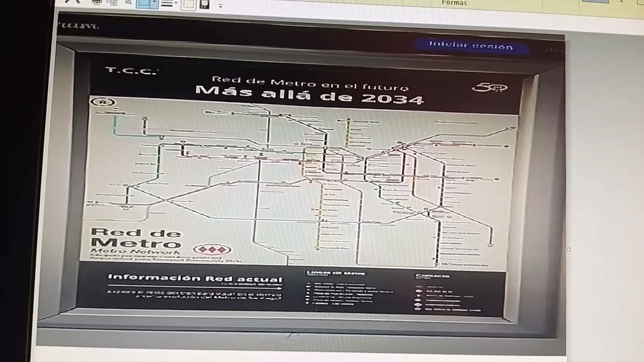 Plano Red De METRO S.A. Archivo 01/06/2025-2034