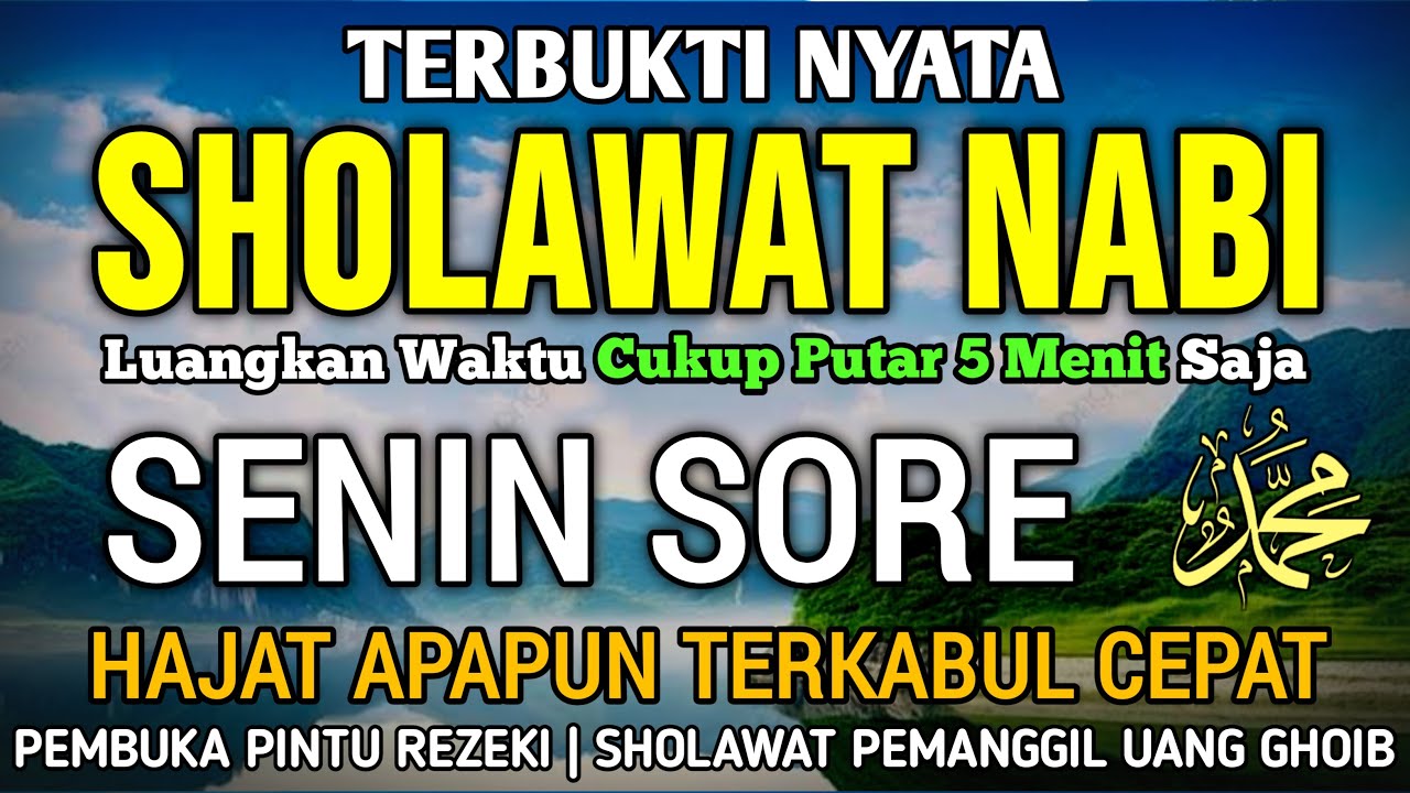 SHOLAWAT JIBRIL PENARIK REZEKI PALING MUSTAJAB, SHOLAWAT NABI MUHAMMAD SAW, Sholawat Jibril Merdu