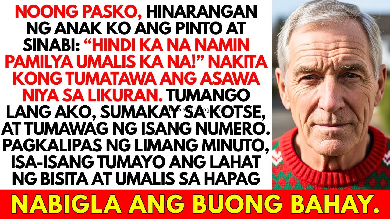 “Sa Pasko, Sabi ng Anak Ko ‘Hindi Ka Na Pamilya…’ at Isinara ang Pinto”