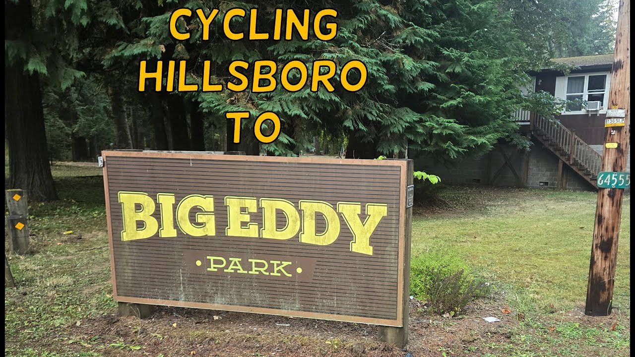Day 1 cycling from Portland, Oregon, to Fort Stevens