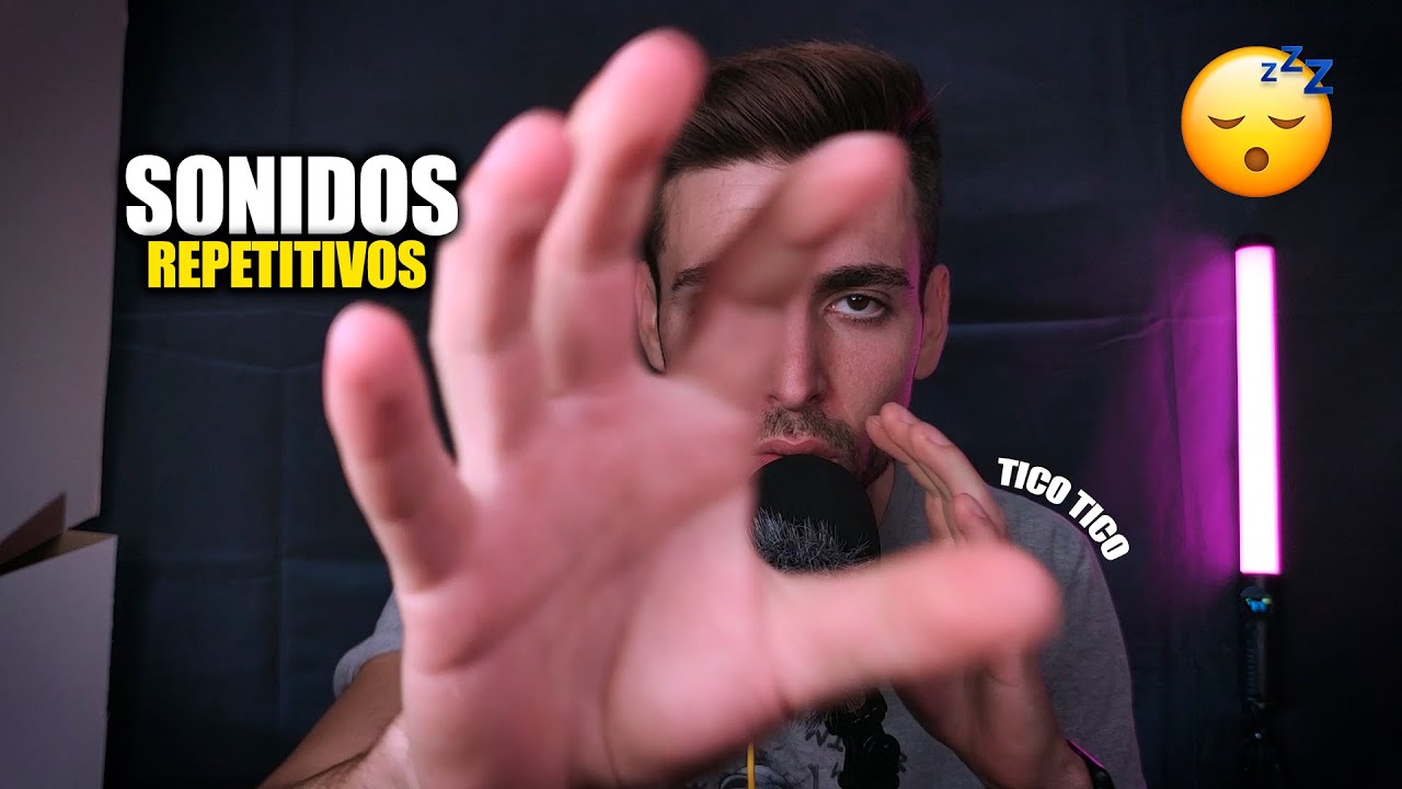 ASMR en Español - Sonidos REPETITIVOS para DORMIR rápido | Relajantes