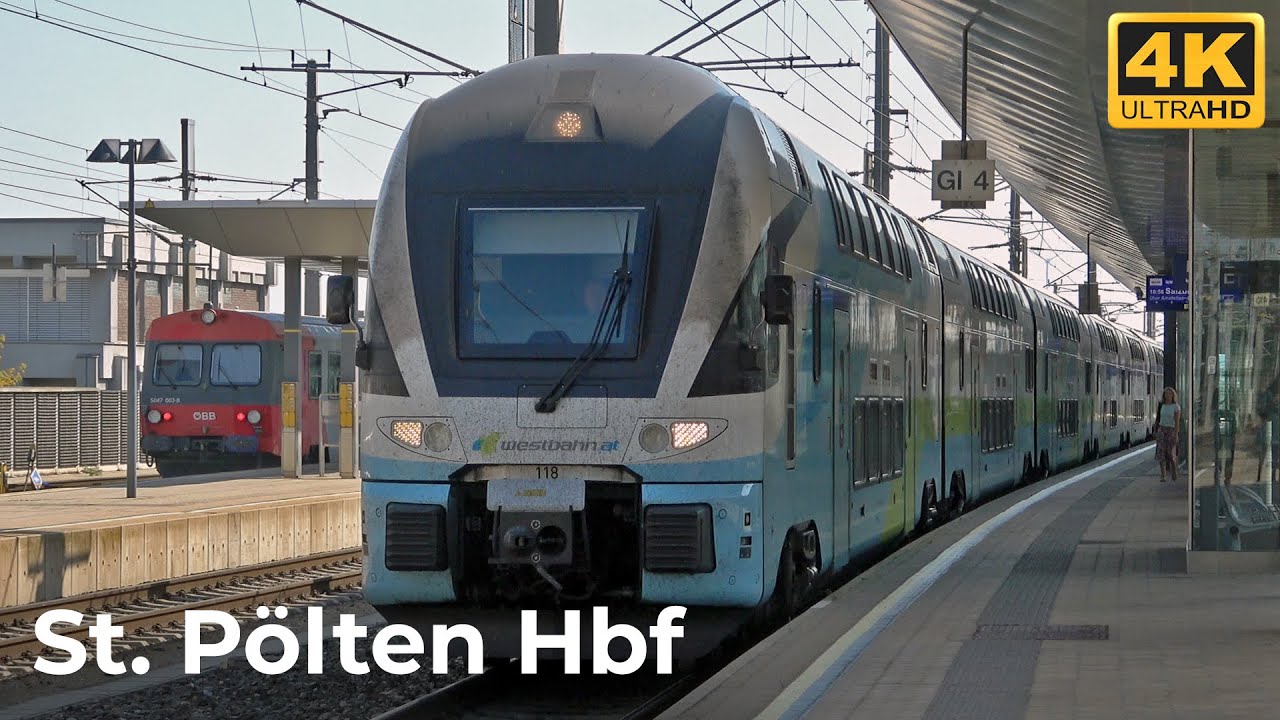 Österreichisch Züge Vlog #174 - St. Pölten Hbf 10.09.2023