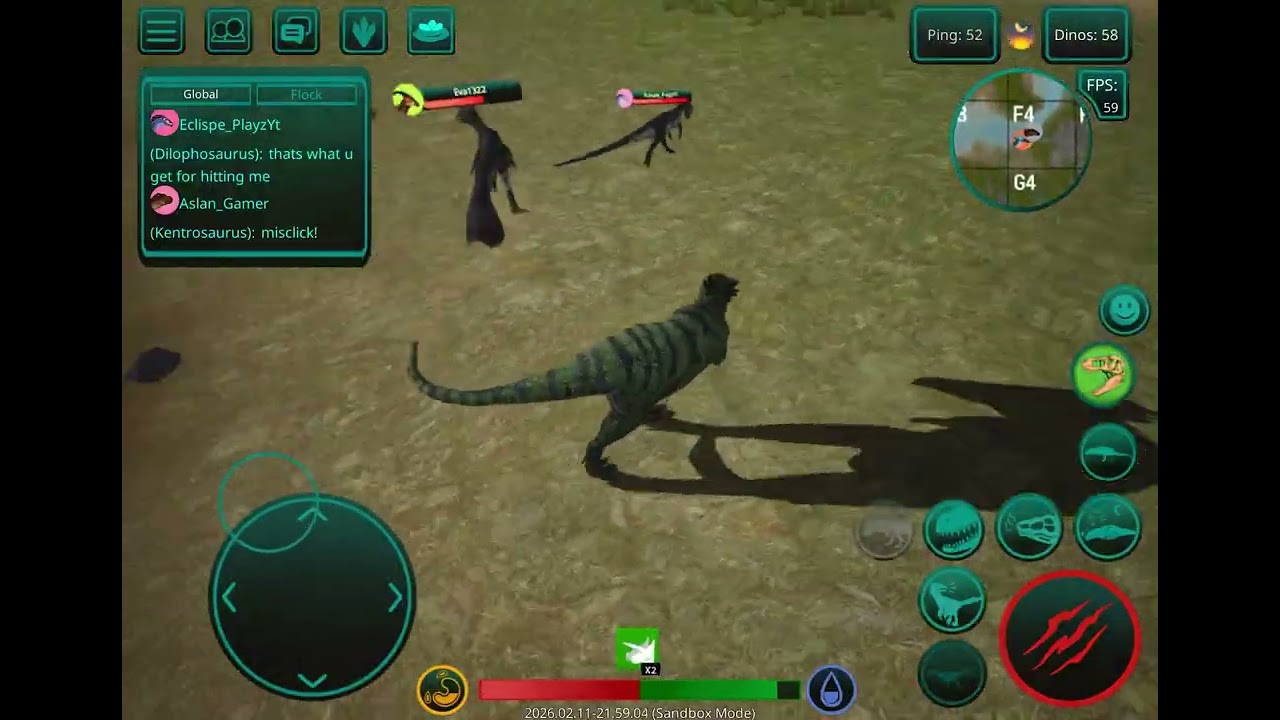 Sandbox madness #3.5 | The Cursed Dinosaur Isle ft.@Eclispeplayz @AslanGamerYouTuber2 @Sunrise0.0wow