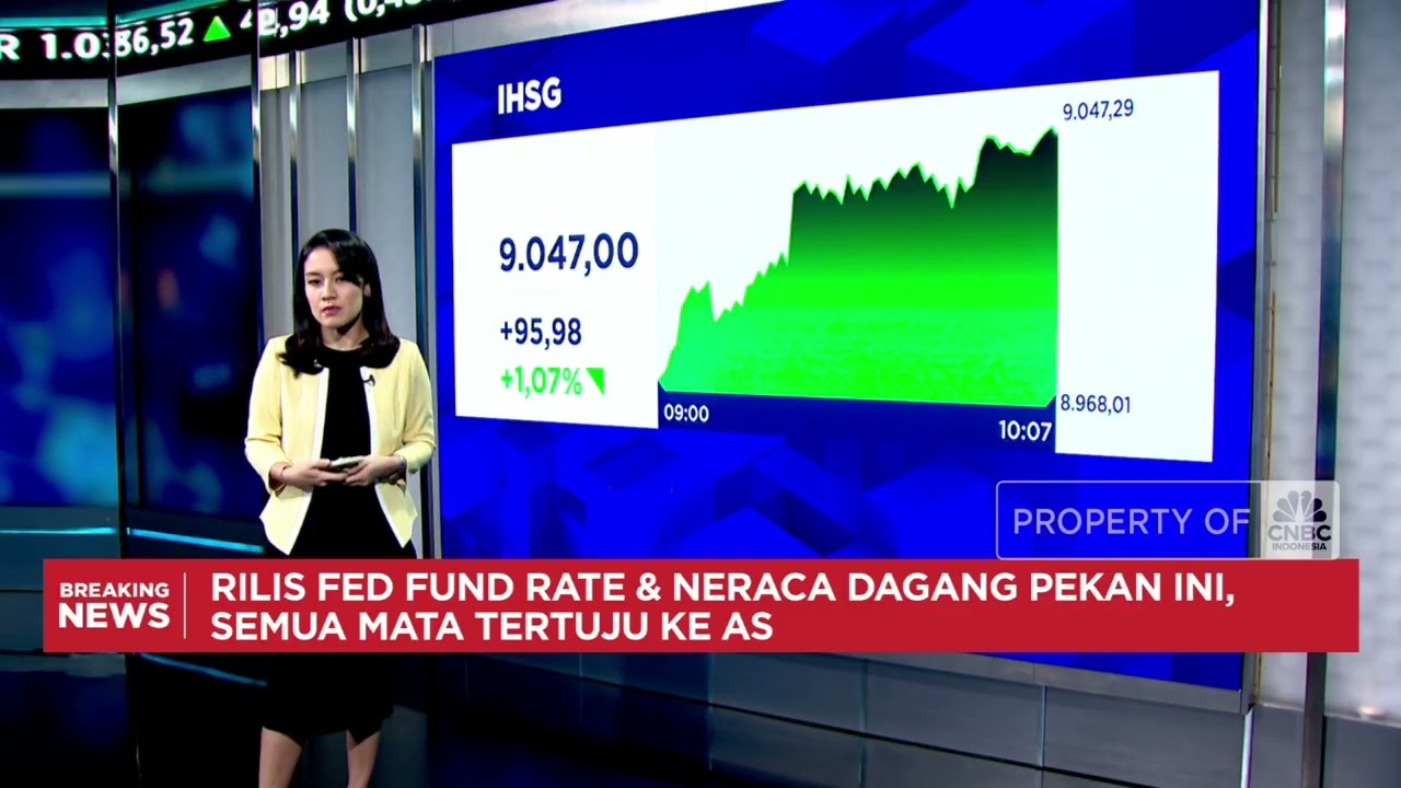 IHSG Menguat 1% & Sentuh 9.000 hingga Aksi Korporasi Emiten Konglomerat