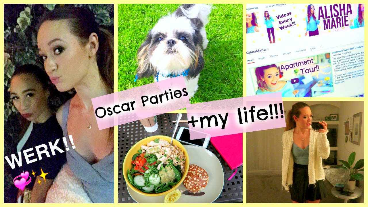 OSCAR PARTIES + A DAY IN MY LIFE!!!