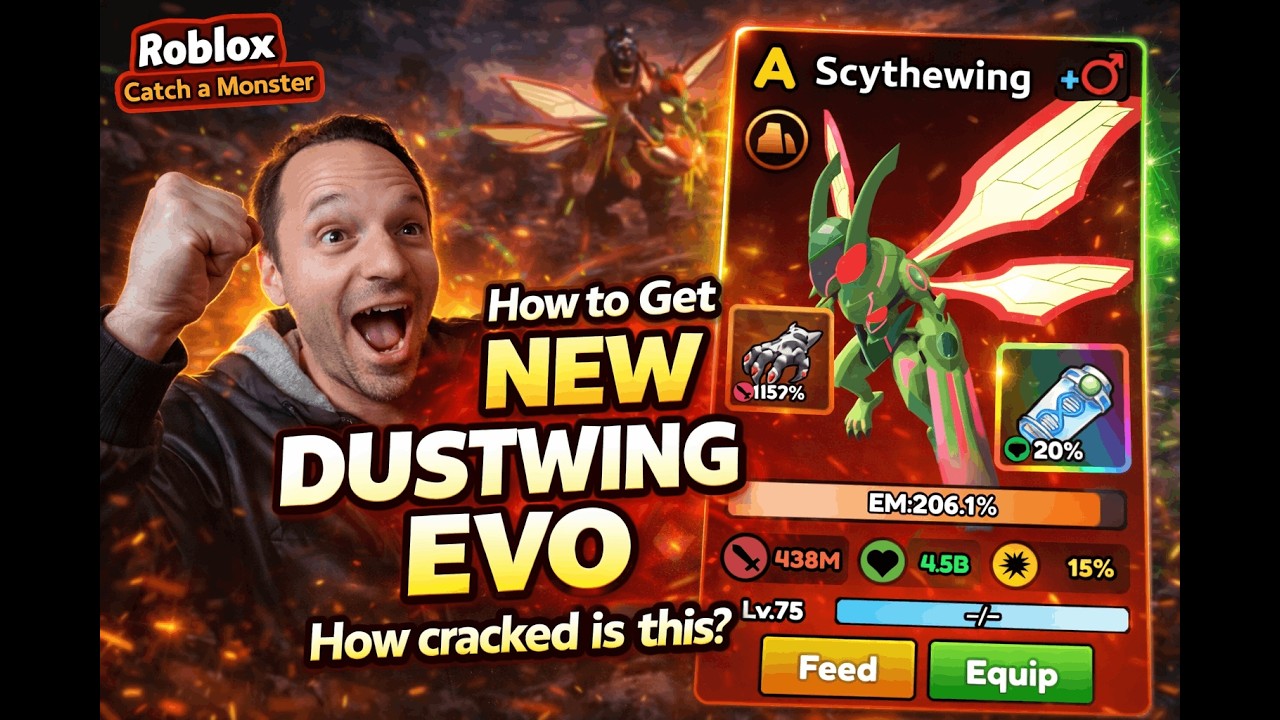 How to Get the New DustWing Evolution in Catch a Monster