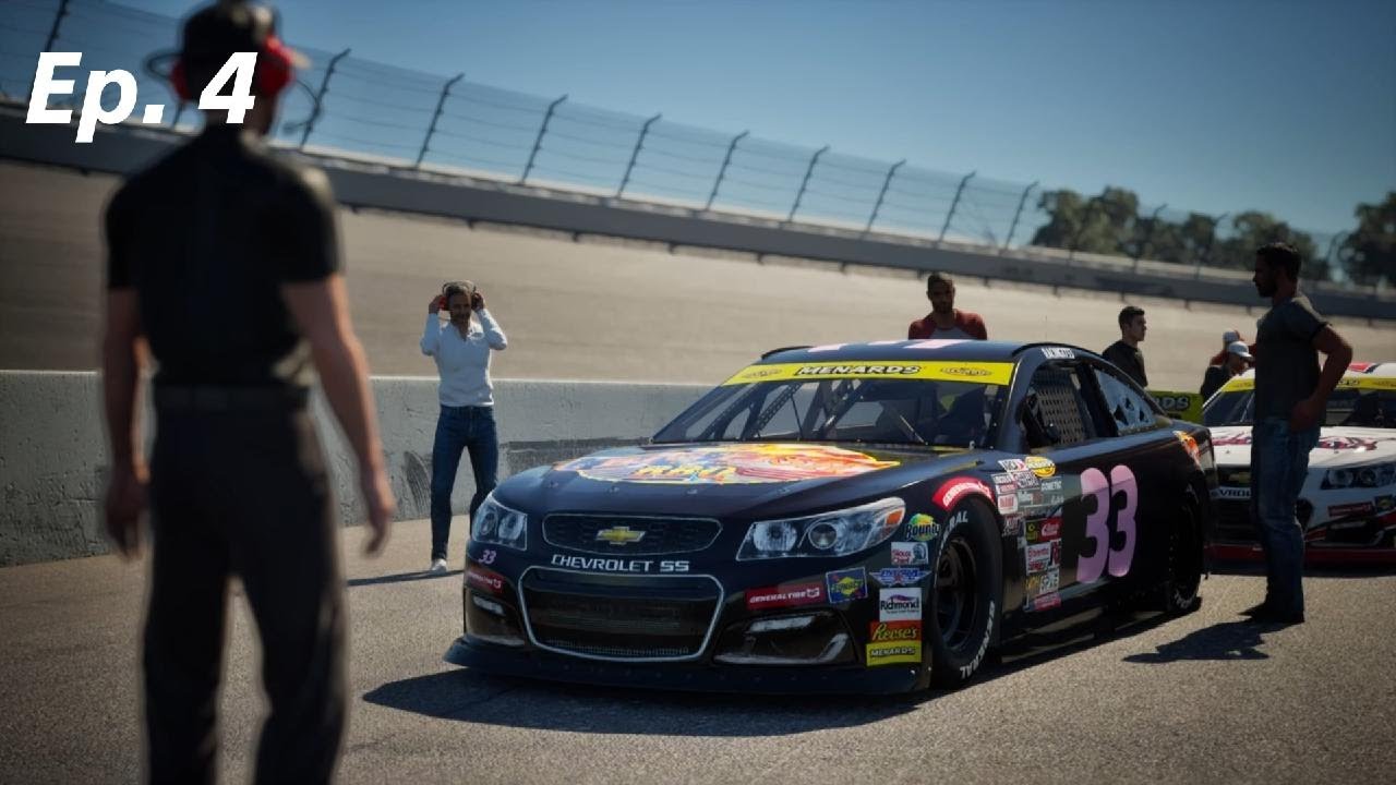 Failing to tame the Rock - Nascar 25 Career Mode Episode 4