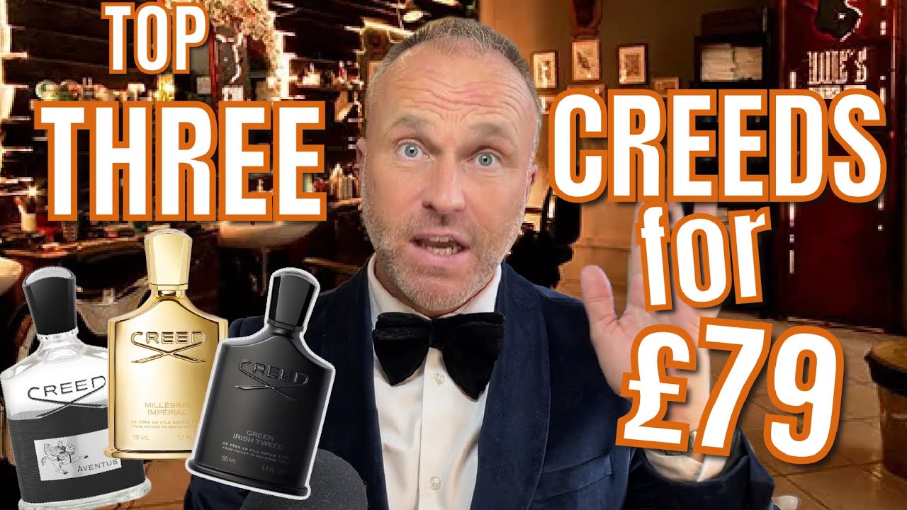 TOP 3 BEST CREED CLONES - BUY ALL FOR $79 - UNDER $100 - CREED AVENTUS, GREEN IRISH TWEED, MILLESIME