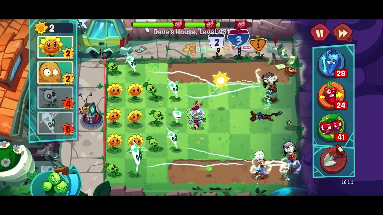 Level 431!!! PvZ Gameplay