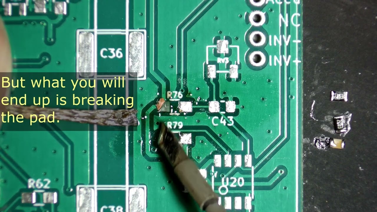 Two pin components. Common mistakes