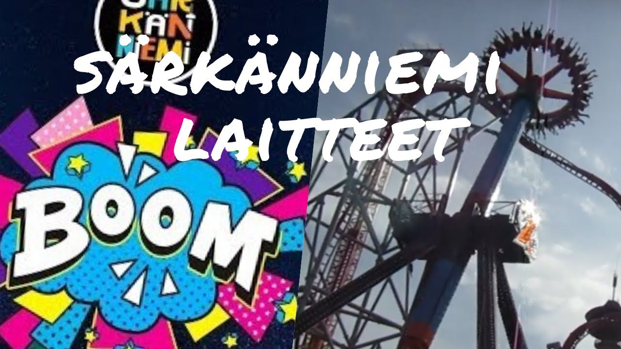 S&auml;rk&auml;nniemi huvipuisto | S&auml;rk&auml;nniemi | S&auml;rk&auml;nniemi boom | Amusement park Tampere |  - Aryah kids