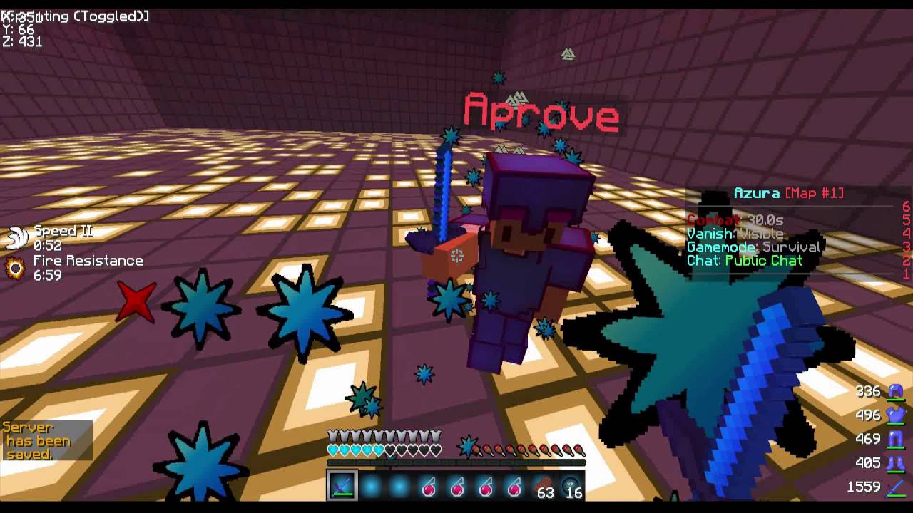 Woodys vs Aprove: Azurapvp fun