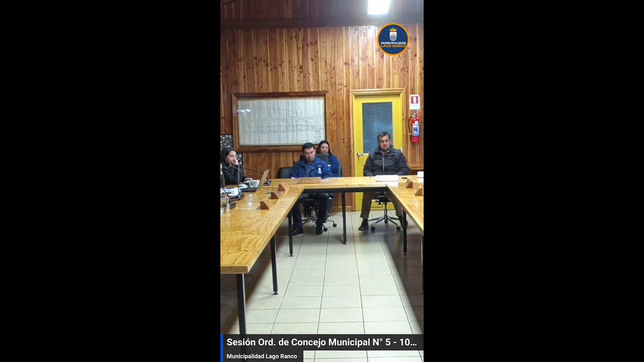 Sesión Ord. de Concejo Municipal N° 5 - 10.02.2025 📱