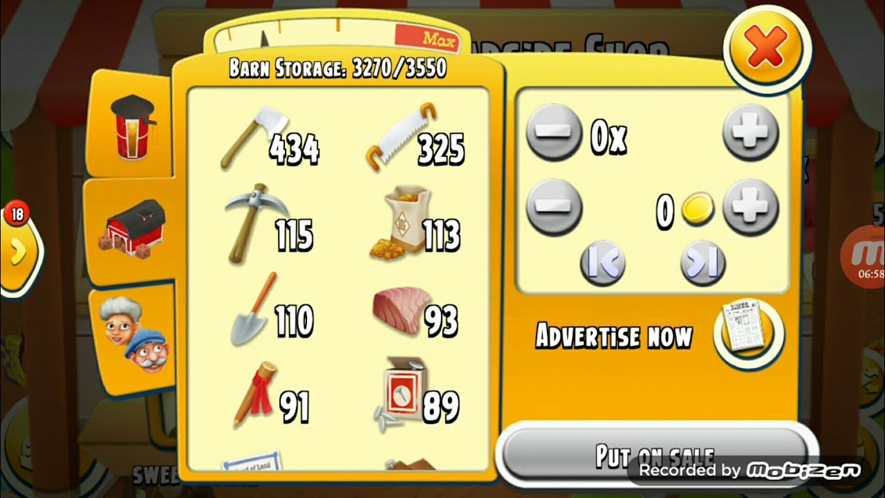Upgrade Barn 3550 | Hay Day Gameplay