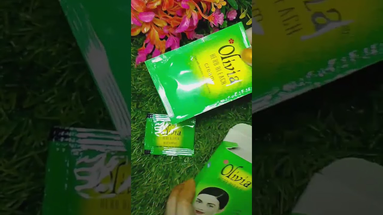 tried Olivia bleach chhotu pack #bleach #cream #fairness #glowingface #skincare #skinroutine #shorts