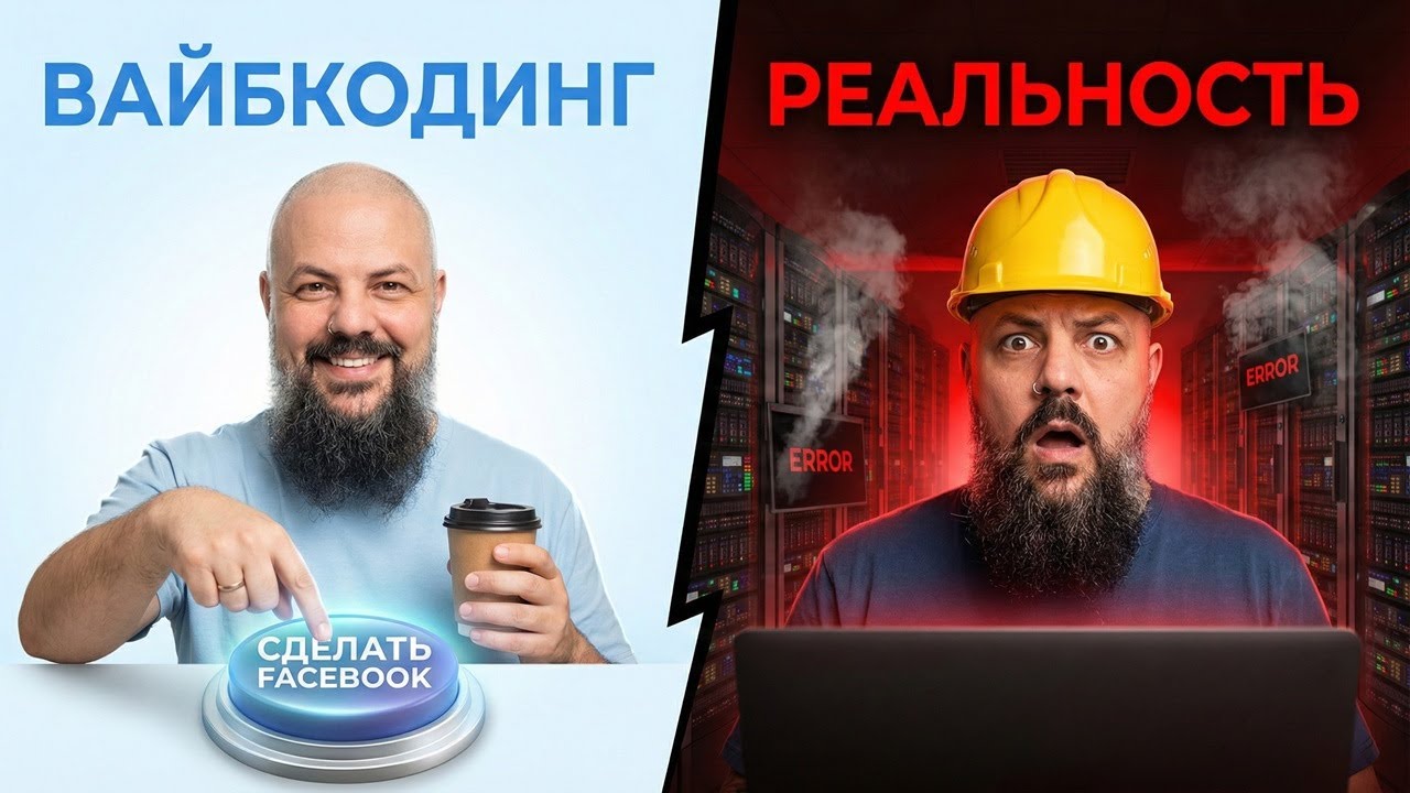 Что такое &laquo;Вайбкодинг&raquo; и почему ваш стартап развалится через неделю