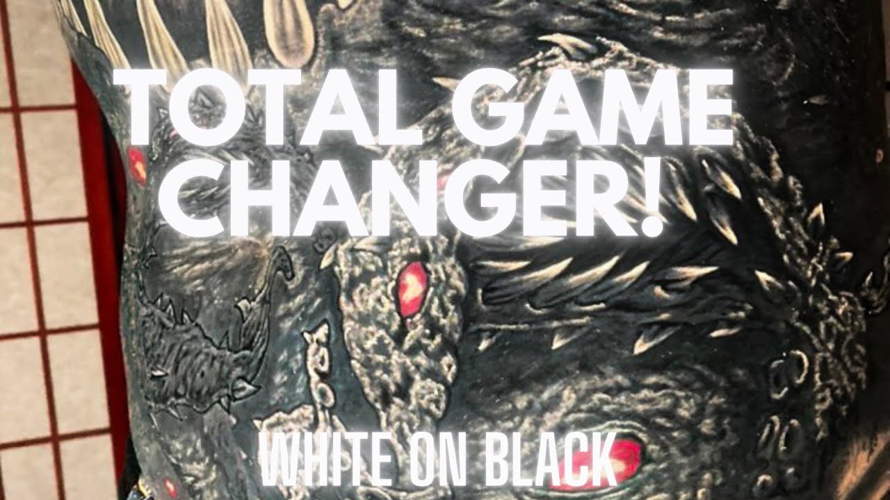 White and silver on black Tentacles.