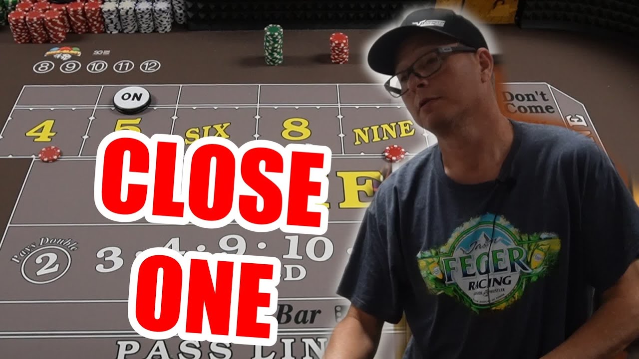 🔥CLOSE ONE🔥 30 Roll Craps Challenge - WIN BIG or BUST 