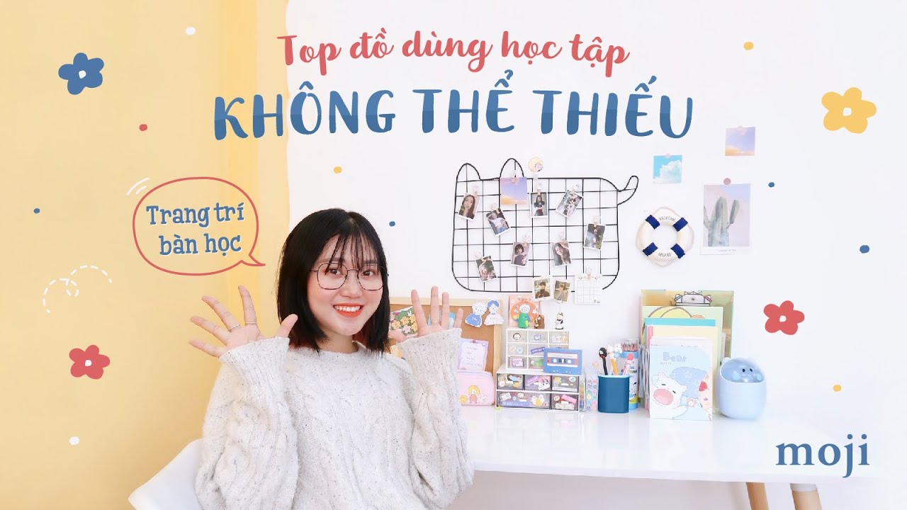 ĐIỂM DANH TOP ĐỒ DÙNG HỌC TẬP XINH + ĐỈNH NHẤT CỦA MÌNH | Biến hóa bàn học đẹp lung linh Hàn Quốc