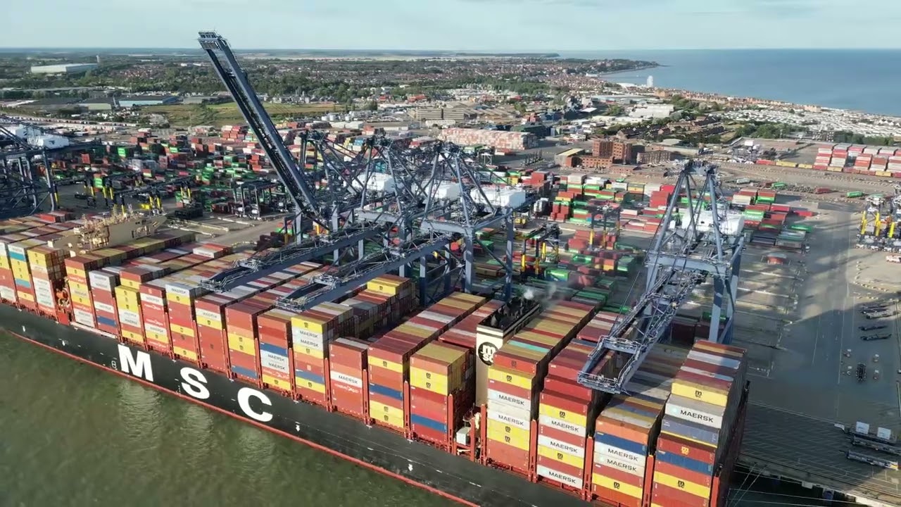 Felixstowe port 9 8 24