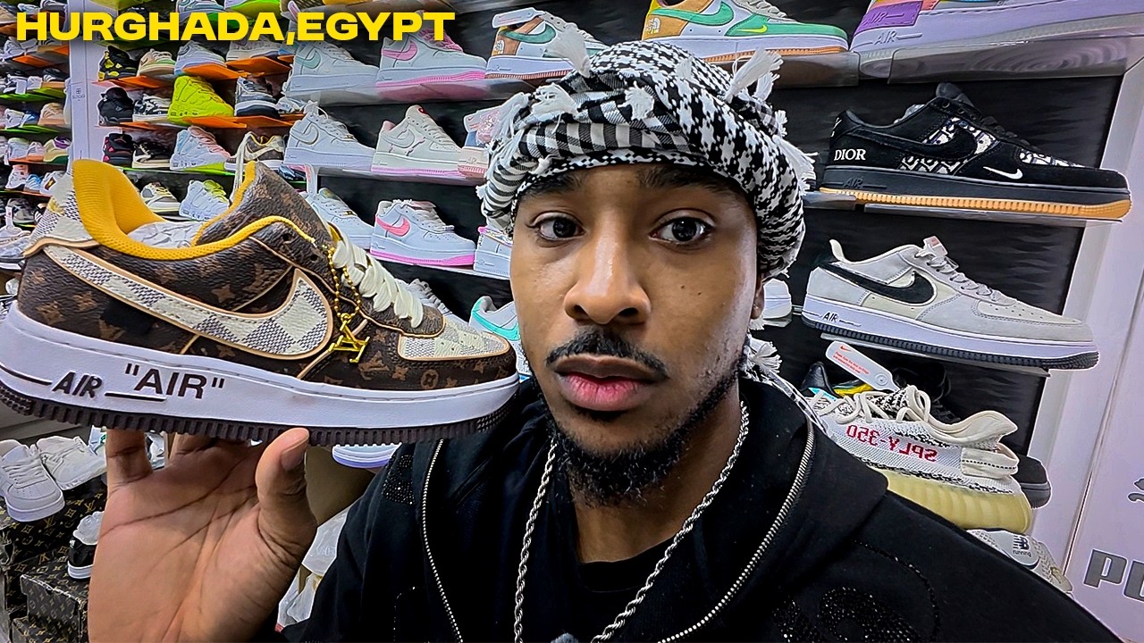 Inside Egypt's ILLEGAL FAKE Designer Shop's