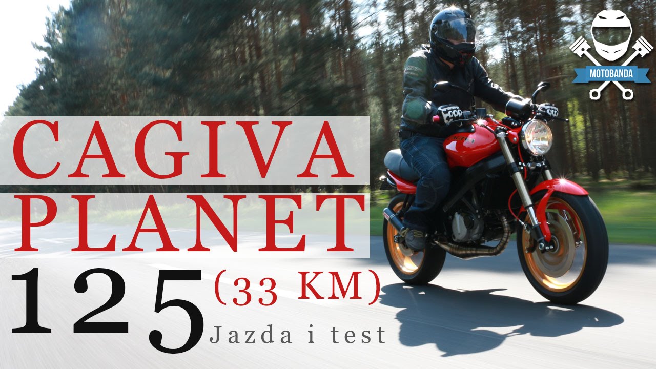 Włoska miniaturka Monstera? 33 KM i hamulce Brembo! Cagiva Planet 125 Test
