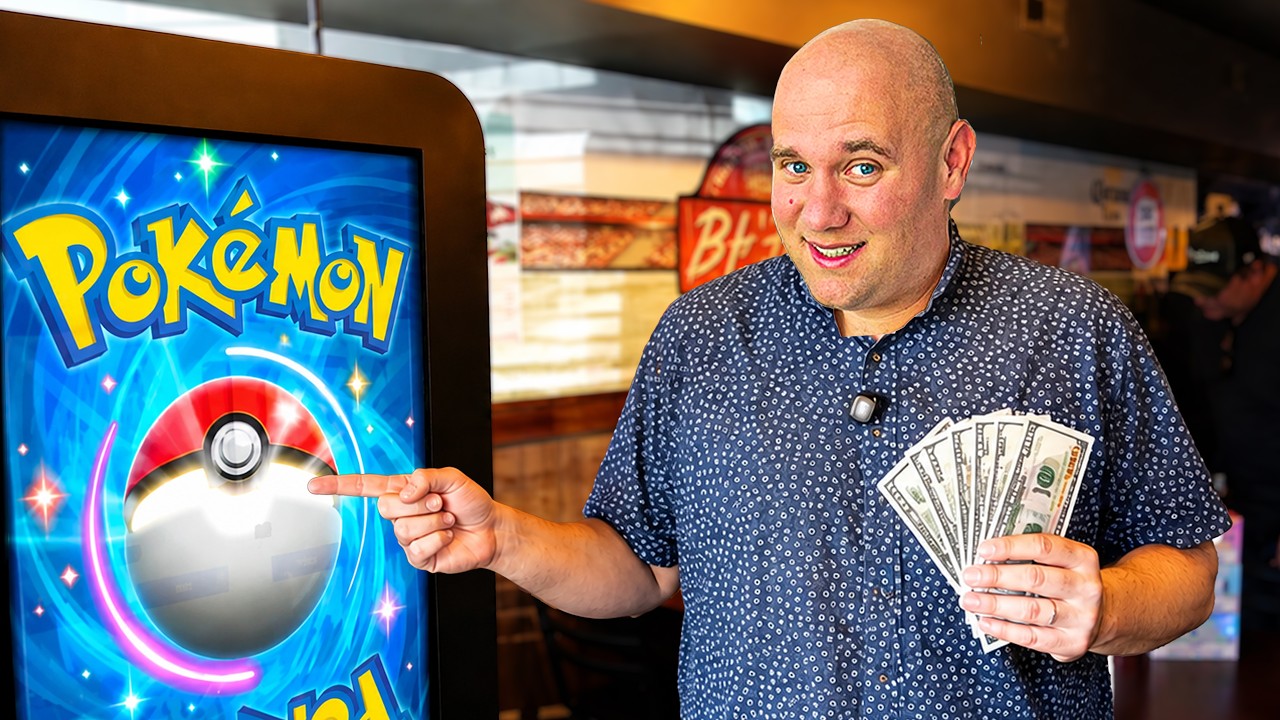 I Bought a Pok&eacute;mon Vending Machine: How Much $$$ Will it Make?