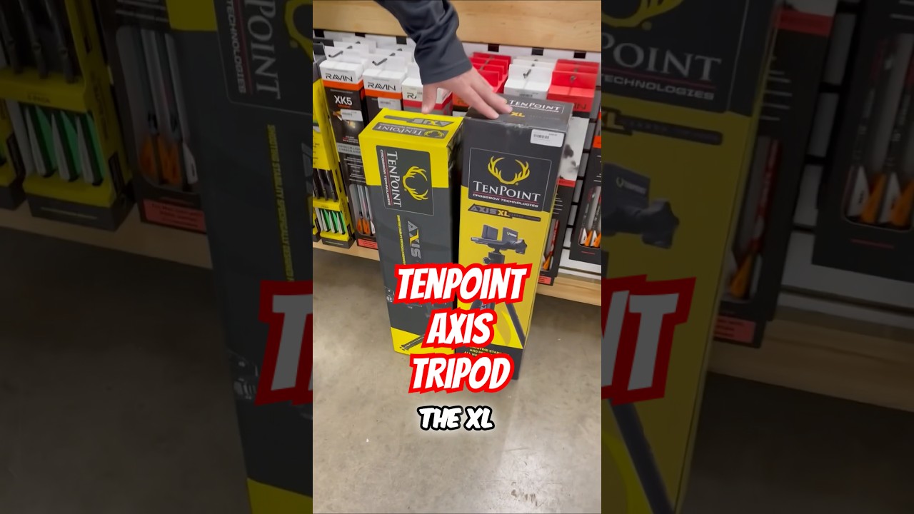 Get your TenPoint Axis Tripod at CrossbowExpert.com #crossbowhunting