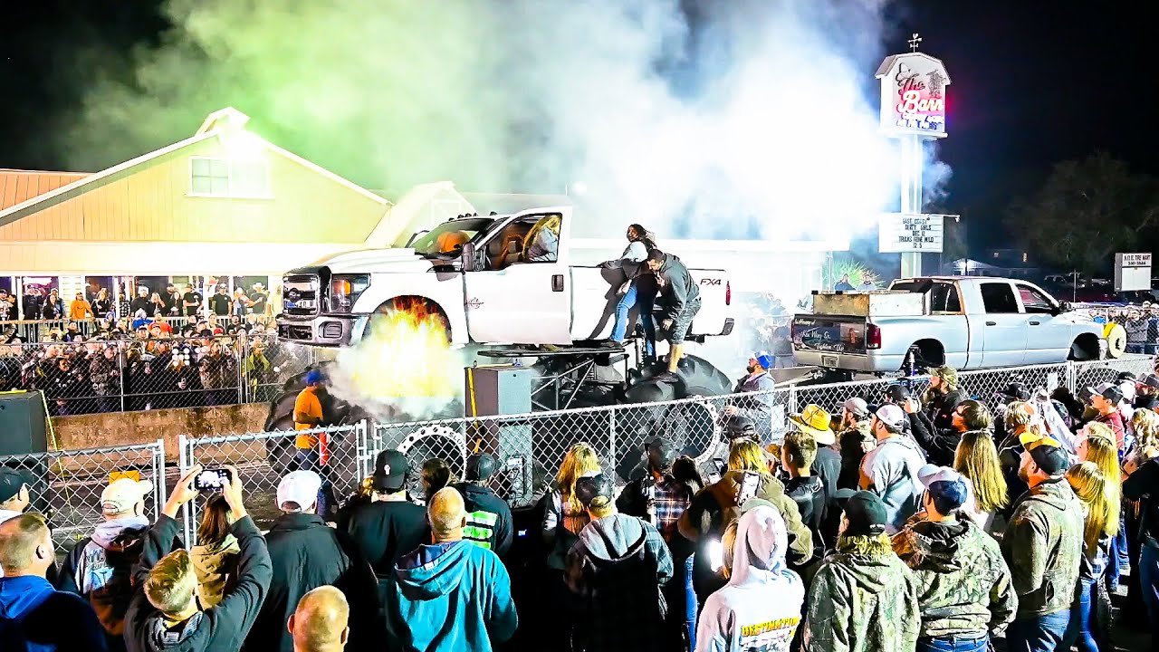 TUG of WAR GONE WRONG - Truck Catches Fire Part 1