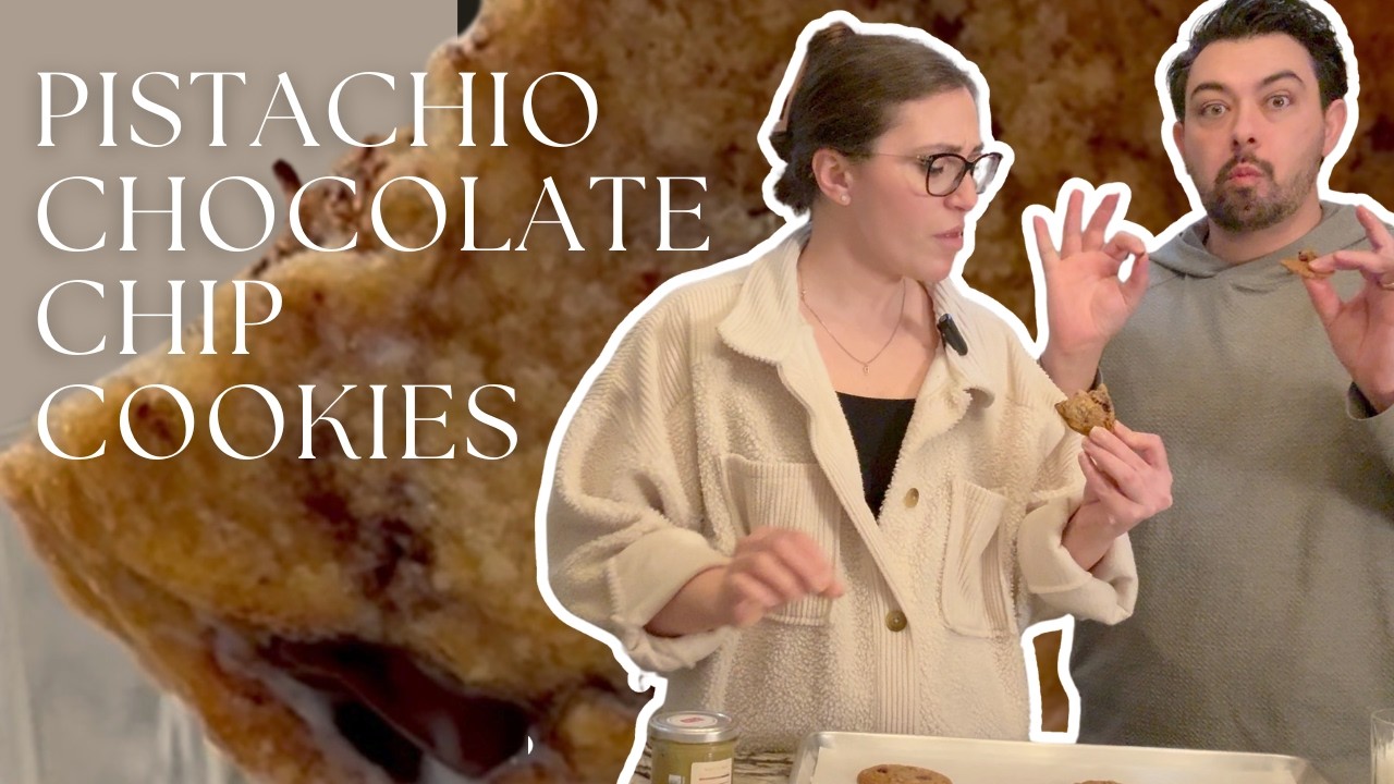 Going Nuts on a Classic | Pistachio Chocolate Chip Cookies from Scratch