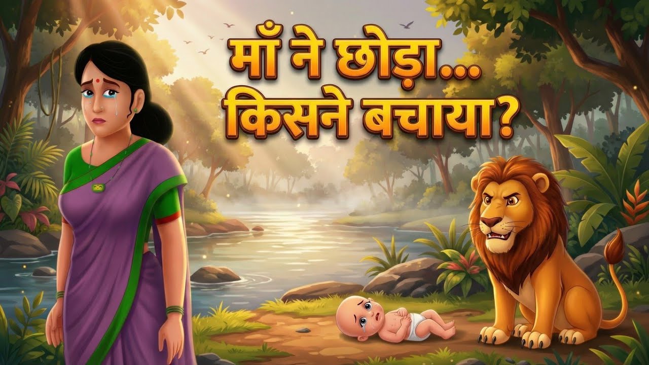 माँ ने बेटी को छोड़ा… जंगल में किसने बचाया? | Emotional Moral Story 