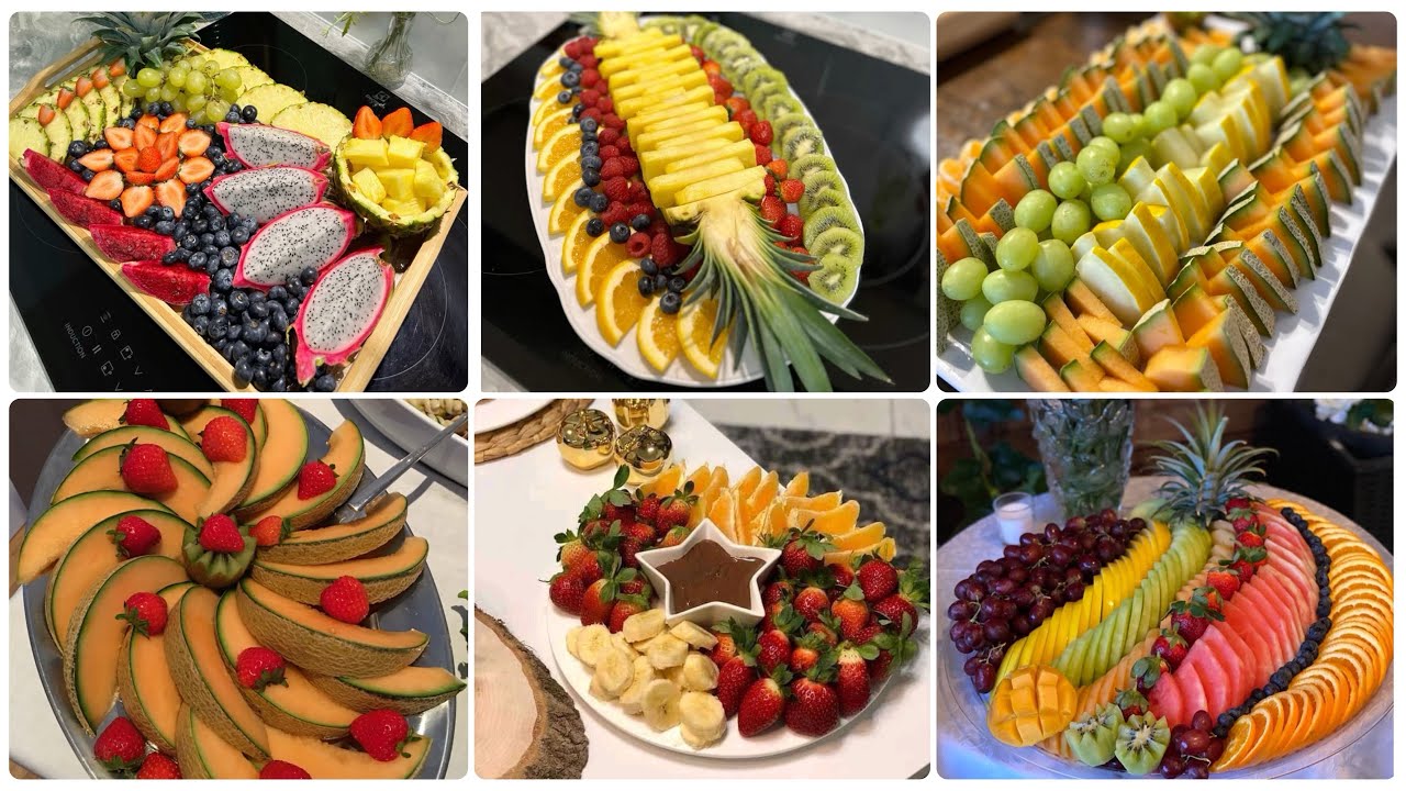 اجمل اشكال الفواكه لتزيين سفرتك🍉🥭تزيين أطباق ولا اروع🍎