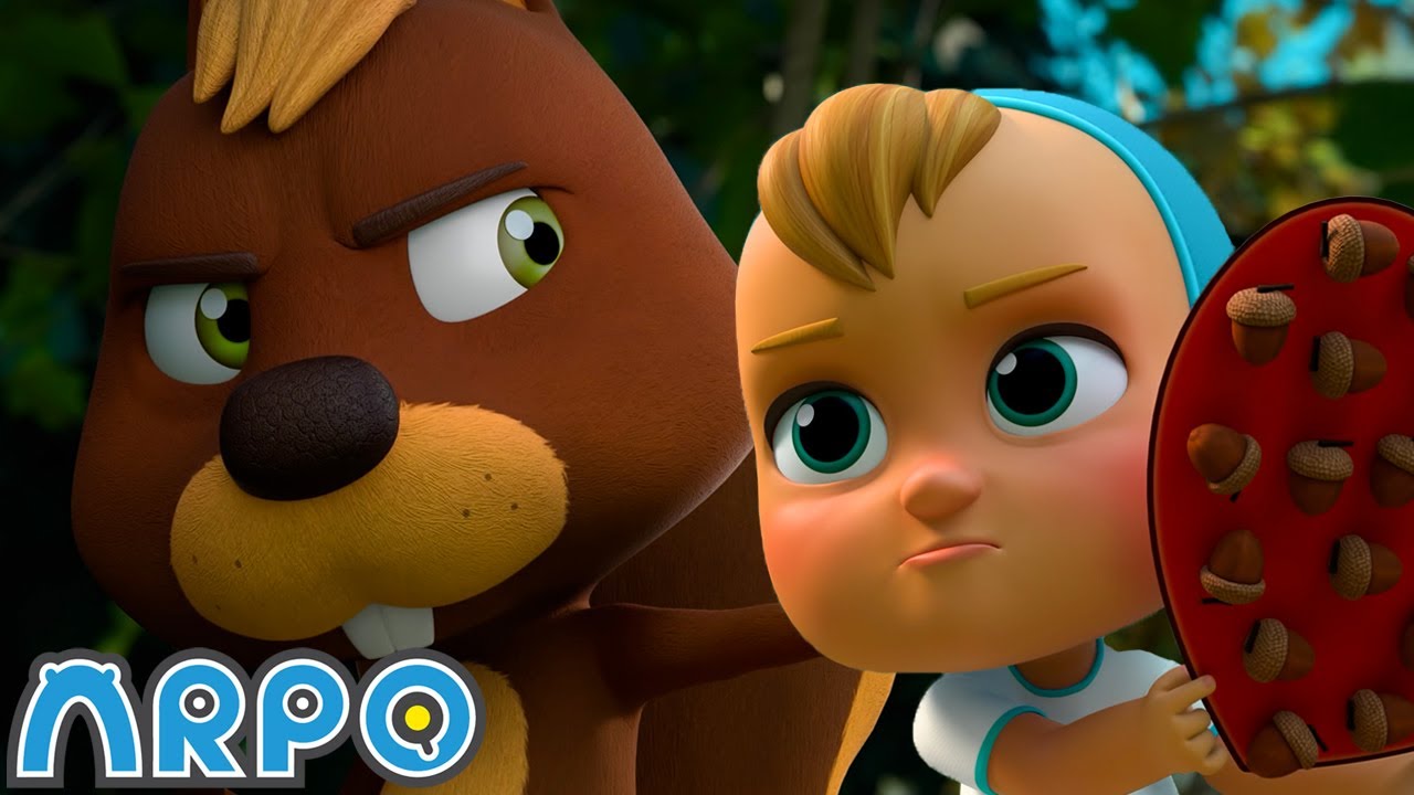 Squirrel’s Sweet Valentine Surprise!💞| Baby Daniel and ARPO The Robot | Funny Cartoons for Kids