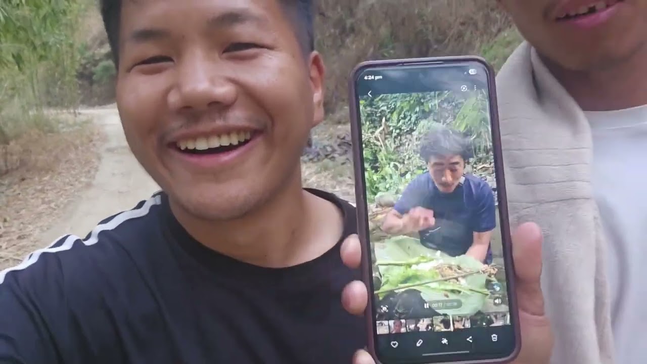 My first time vlogging# vlogging #village side#